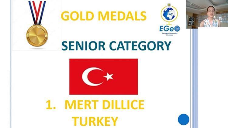 Avrupa Coğrafya Olimpiyatlarında Türkiye damgası