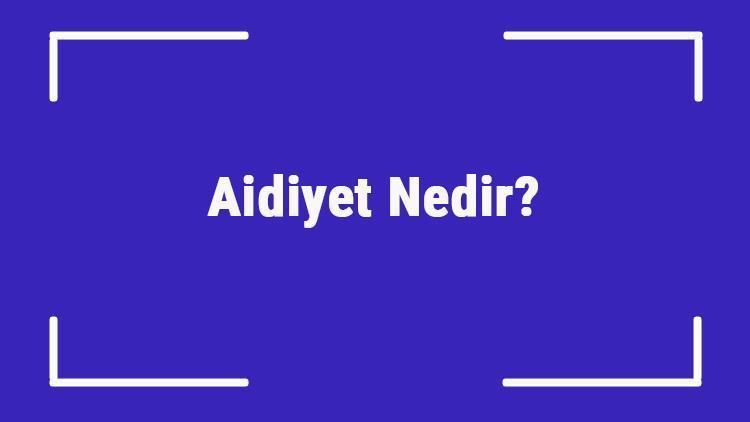 Aidiyet Nedir Aidiyet Duygusu Ve Hissi Hakkında Bilgi