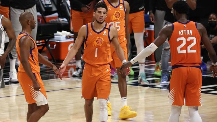 NBAde Gecenin Sonuçları: Suns, NBA Batı Konferansı final serisini 3-1 yaptı
