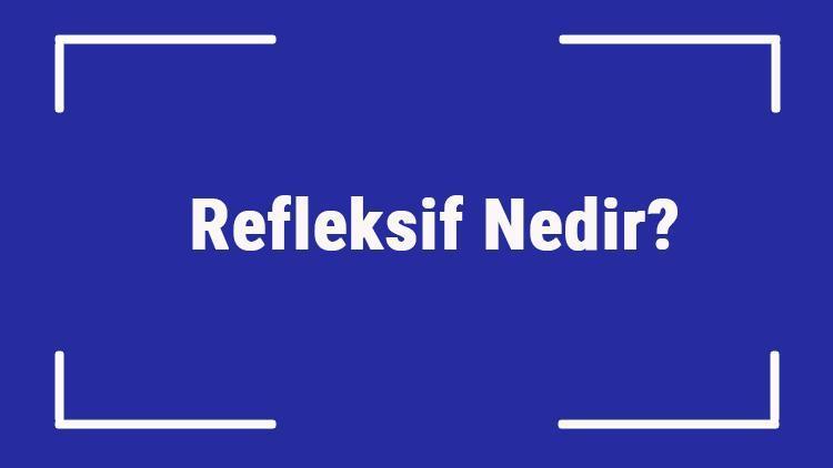 Refleksif Nedir Refleksif Düşünme Ve Bilgi Kavramları