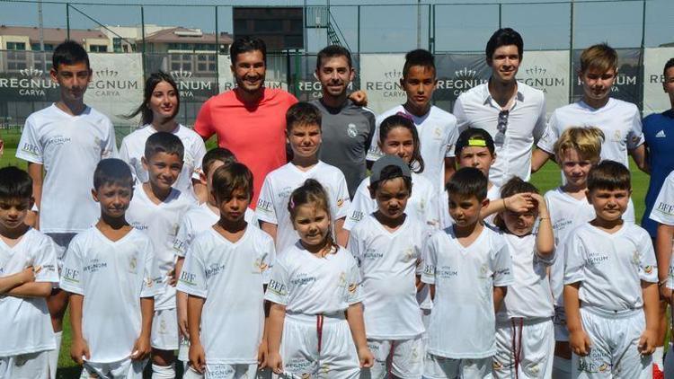 Nuri Şahin, Antalyada Real Madrid Futbol Okulunun açılışına katıldı