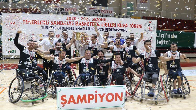 Tekerlekli Sandalye Basketbol Süper Liginde şampiyon İzmir Büyükşehir Belediyespor oldu