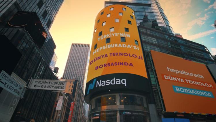 Hepsiburada, NASDAQ’ta halka arz edilen ilk Türk şirketi oldu