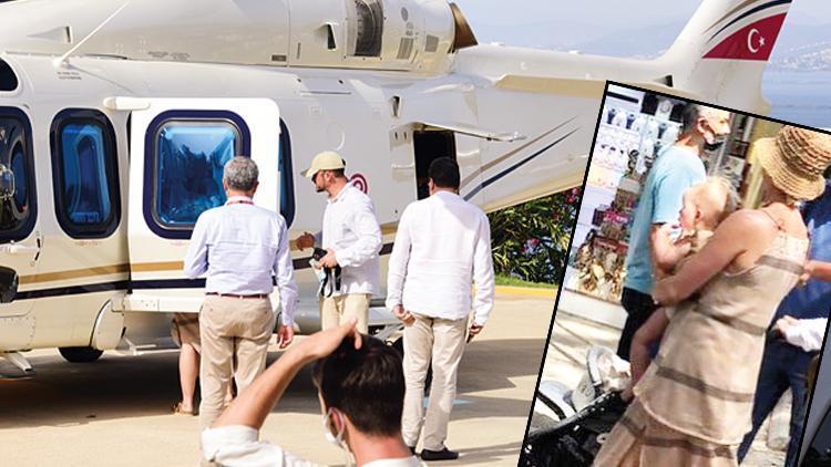 Katy Perry ve Orlando Bloomdan İzmir turu... Helikopterle tarihe yolculuk