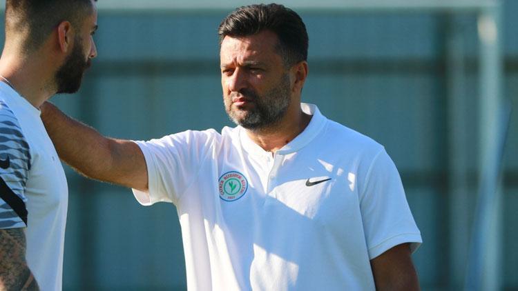 Çaykur Rizespor teknik direktörü Bülent Uygundan transfer açıklaması