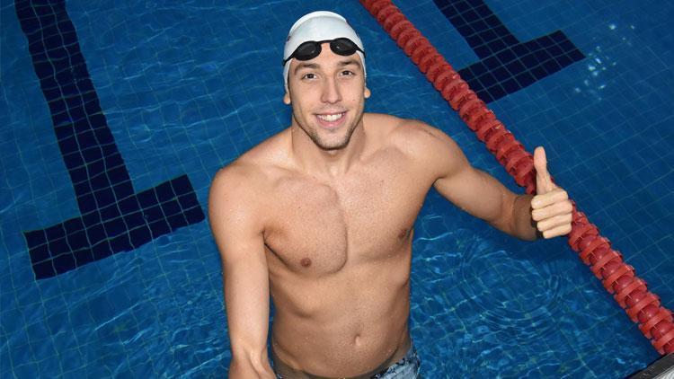 Milli yüzücü Emre Sakçının hedefi olimpiyat finali