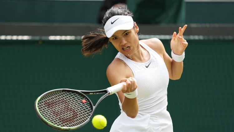 Raducanu, Wimbledonda ilerlemeye devam ediyor