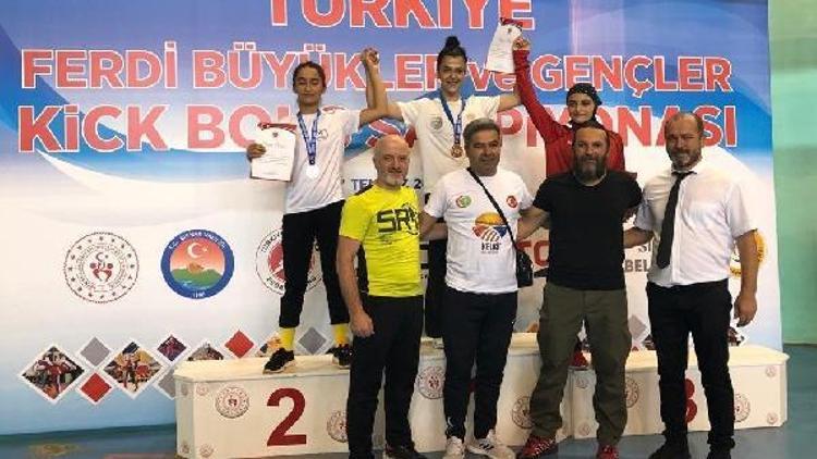 Bağcılar Belediyesi sporcuları, Türkiye Kick Boks Şampiyonu oldu