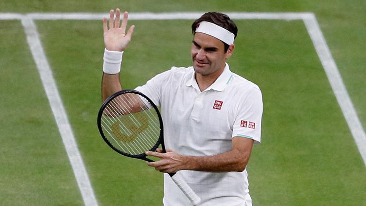 Federer Wimbledonda son 8e kaldı