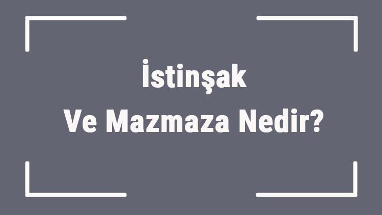 İstinşak Ve Mazmaza Nedir Abdest Alırken Ağza Ve Burna Su Nasıl Çekilir Ve Ölçüsü Nedir