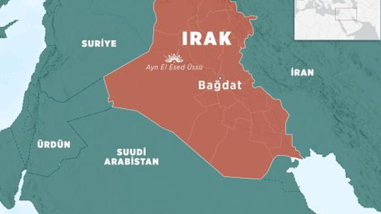 Irakta ABD askerlerinin bulunduğu Ayn el-Esed Üssüne roketli saldırı: 3 yaralı