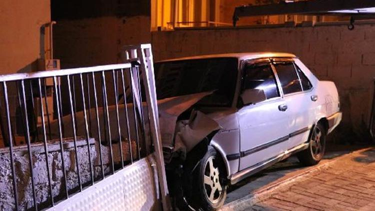 Kaza yapan sürücü yaya olarak olay yerinden kaçtı