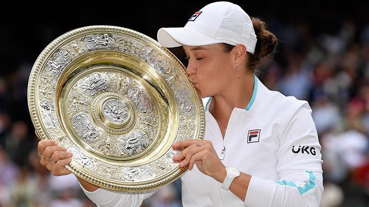 Son dakika haberi... Wimbledon kadınlar finalinde şampiyon Ash Barty