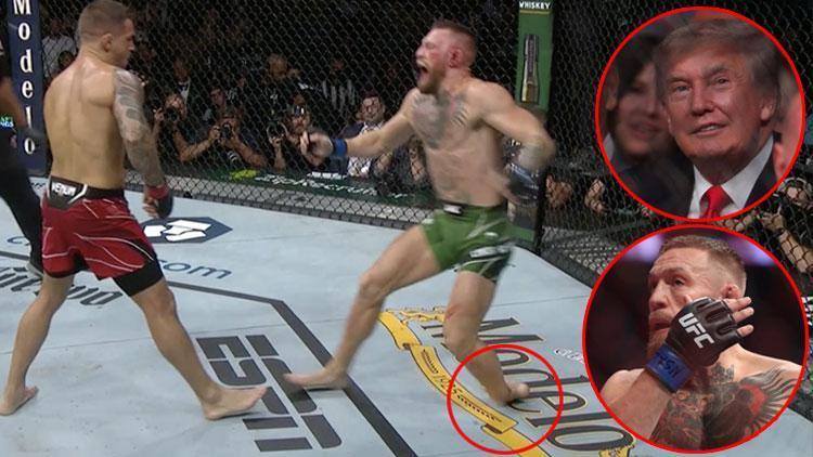 Son dakika: UFCde Conor McGregorun ayağı kırıldı, Dustin Pourier maçı kazandı