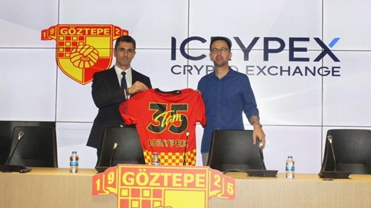 Göztepenin Forma Kol Sponsoru ICRYPEX Oldu