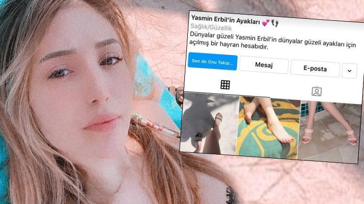 Yasmin Erbilin adına açılan sahte hesap kızdırdı: Siz delirmişsiniz
