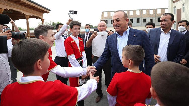 Çavuşoğlu, Özbekistan’da Ahıska Türkleriyle buluştu