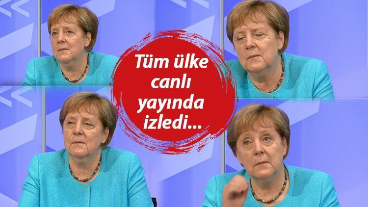 Merkelin zor anları Gözlerini açamadı