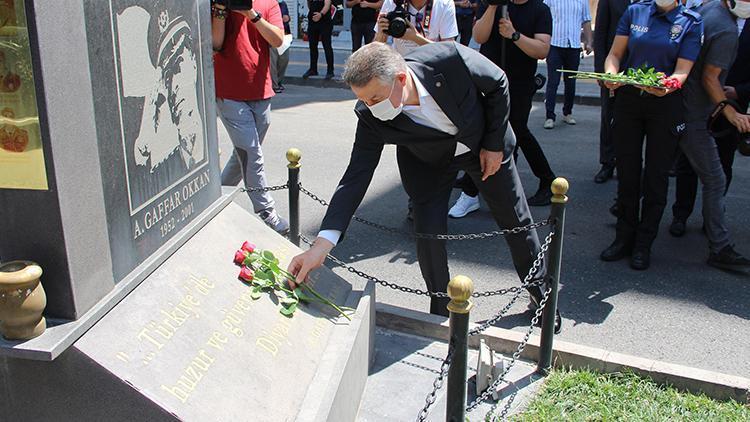 Diyarbakır Emniyet Müdürü Aşkından Gaffar Okkan anıtına ziyaret