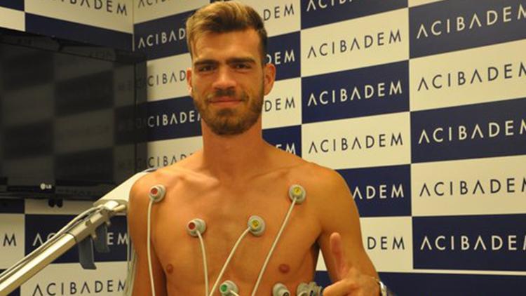 Sivassporun yeni transferi Dimitrios Goutas sağlık kontrolünden geçti