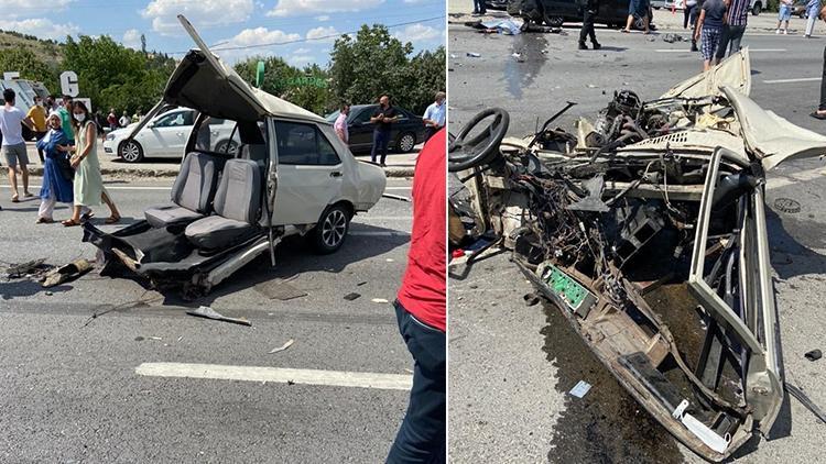 Ankarada dehşete düşüren kaza