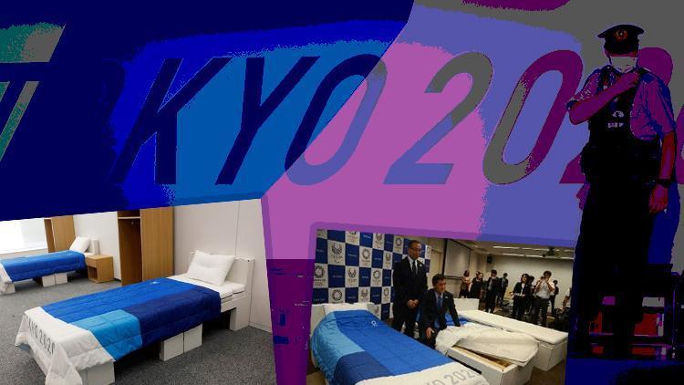 Tokyo Olimpiyatlarında seksi önlemek için karton yatak