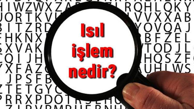 Isıl işlem nedir, nasıl ve neden yapılır Isıl işlem görmüş ne demek ve ısıl işlem çeşitleri