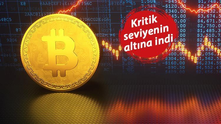 Bitcoinde sert düşüş 30 bin doların altına indi