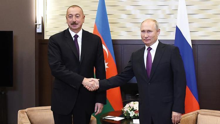 Putin ve Aliyev, bölgesel sorunları görüştü