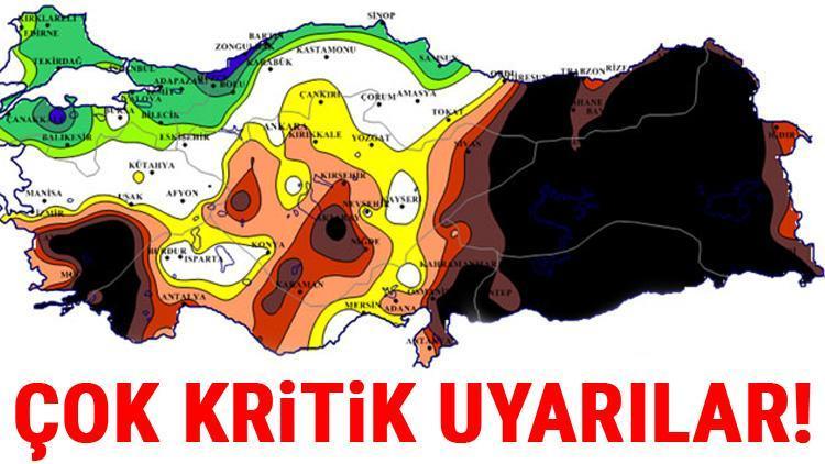 Son dakika haberler: Türkiyede kuraklık tehlikesi Olağanüstü hal ilan edilmeli