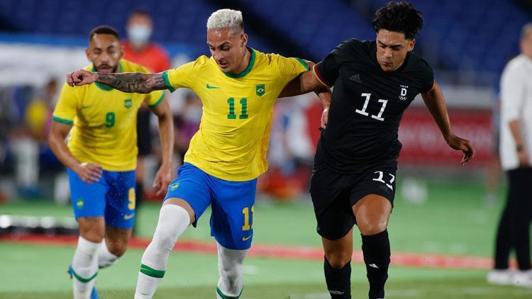 Tokyo 2020de futbol maçları başladı Fransa ve Almanya şoke etti Brezilya...