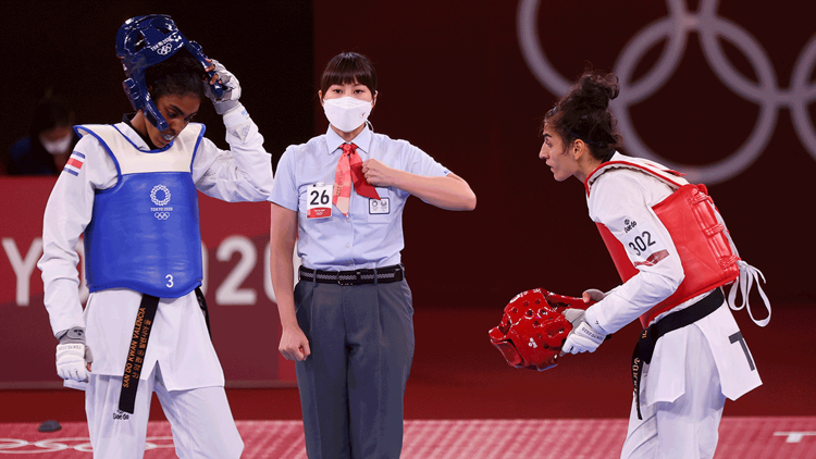 Tokyo 2020 Haberleri: Tekvandoda Hatice Kübra İlgün çeyrek finale yükseldi