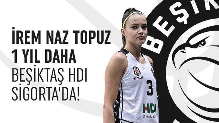 Son dakika transfer haberleri: Beşiktaş Kadın Basketbol Takımı, İrem Naz Topuzla sözleşme yeniledi