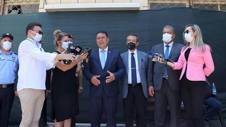 KKTC Başbakanı Sanerden flaş Kapalı Maraş açıklaması