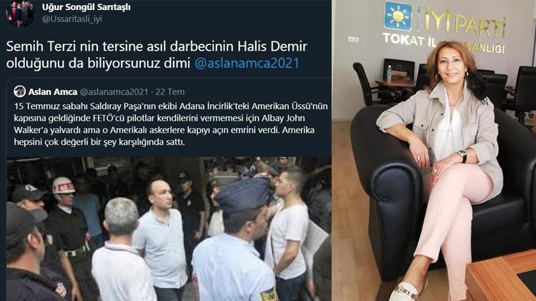 15 Temmuz kahramanı Ömer Halisdemir için darbeci diyen İYİ Partili Uğur Songül Sarıtaşlıya soruşturma