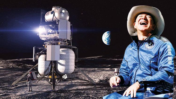 Bezos’tan NASA’ya teklif: Ay’a ben götüreyim