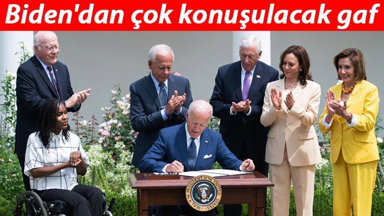 Bidendan çok konuşulacak gaf... Sosyal medyanın diline düştü