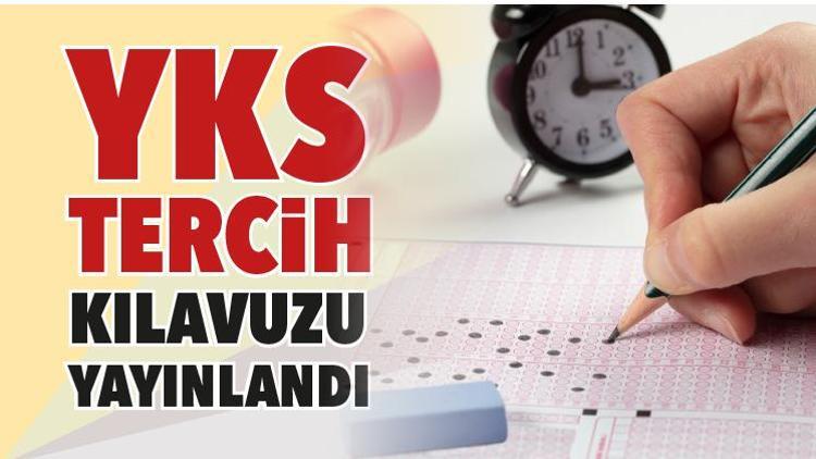 YKS tercih kılavuzu yayınlandı