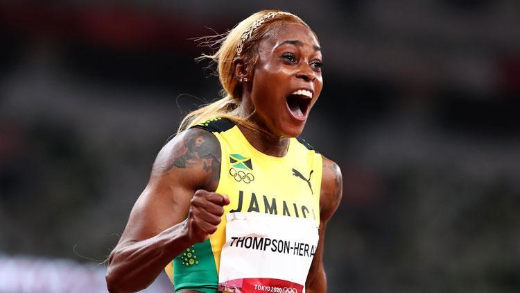 Tokyo 2020 kadınlar 100 metreyi Elaine Thompson olimpiyat rekoruyla kazandı