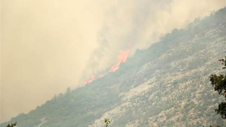 Son dakika... Antalyanın Gündoğmuş ve Alanyadaki orman yangınları kontrol altına alınmaya çalışılıyor Mahalleler boşaltıldı
