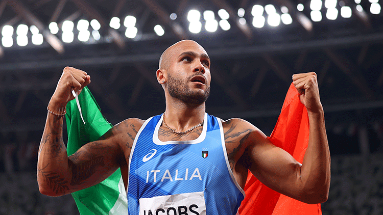 Son Dakika Haberi... Tokyo 2020de erkekler 100 metrenin galibi İtalyan Jacobs