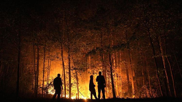 Rusyada 217 noktada yangın ile mücadele