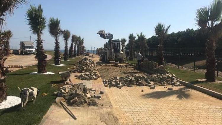 Eyüpsultan Belediyesi, halk plajını hazırlıyor