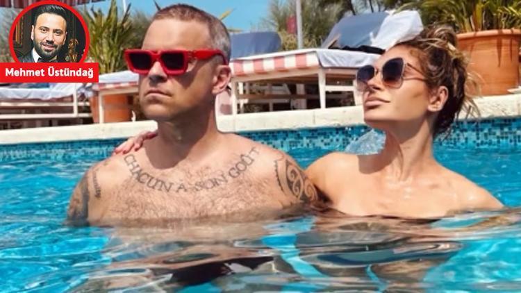 Robbie Williams, Türk eşi Ayda Field ile Bodrum’da