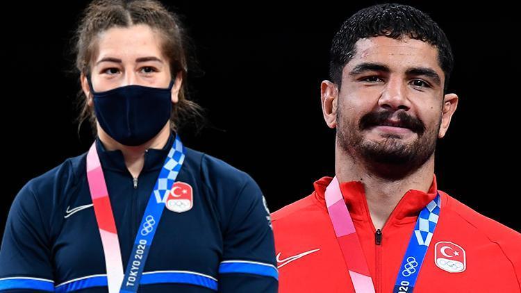 Tokyo 2020 Haberi: Türk güreşçilerden Tokyoda 3 madalya