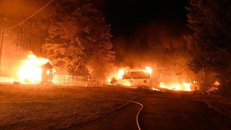 ABDde orman yangınları devam ediyor: 8 kişi kayıp