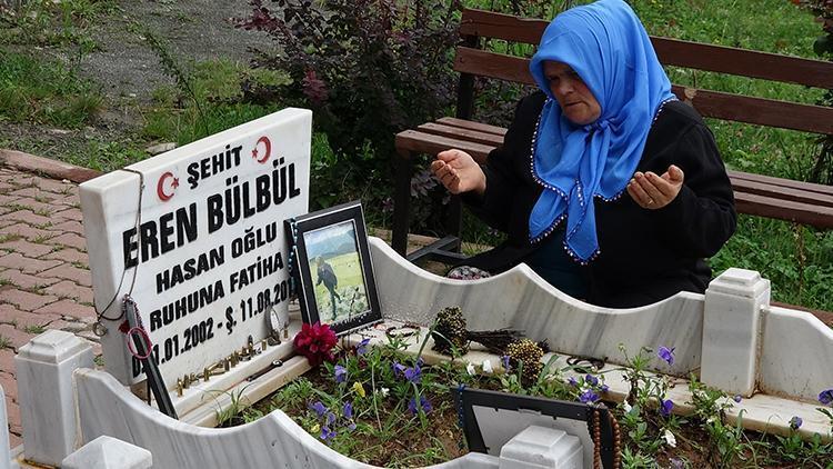 Şehit Eren Bülbülün annesinden yürek burkan sözler