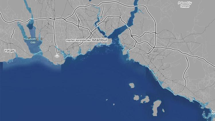 Türkiyenin kıyı şeridi tamamen değişecek İşte haritalarla 2100 yılı senaryoları