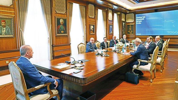 Erdoğan, TOGG yönetim kurulu üyelerini kabul etti