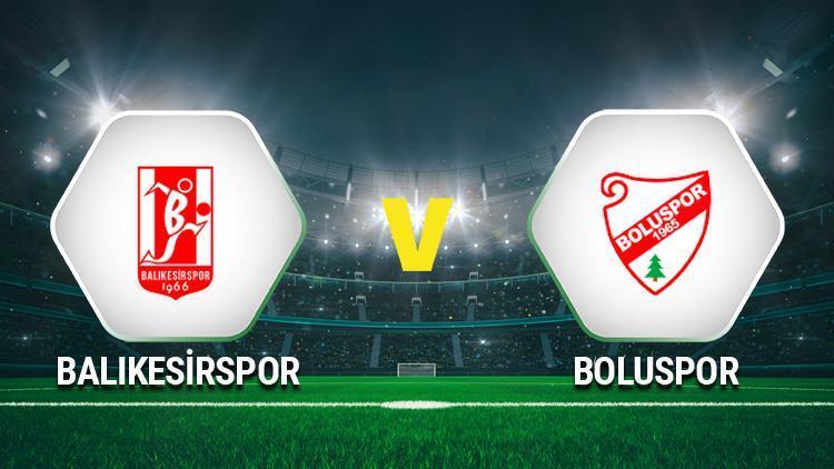 Balıkesirspor - Boluspor maçı saat kaçta, hangi kanalda